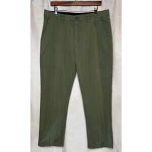 English Laundry Olive Green Stretch Chino Pants Men’s 36x30 Tailored Fit